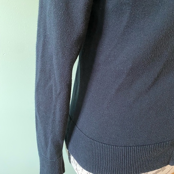 Women’s Black Button-Up Cardigan Size XS - Picture 4 of 7